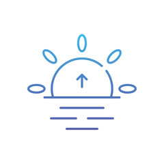 Sunrise  Vector icon