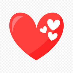 Doodle Hearts hand drawn love hearts Vector illustration