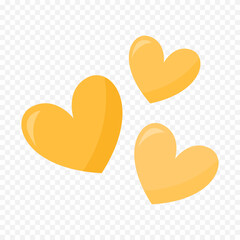 Doodle Hearts hand drawn love hearts Vector illustration