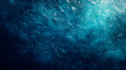ocean gradient texture transitioning from vibrant turquoise to dark blue, creating a sense of depth 