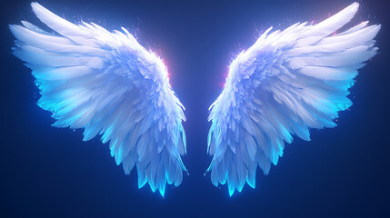 Fototapeta premium Wings, wallpaper, the beautiful symbol of freedom