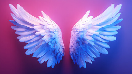 Obraz premium Wings, wallpaper, the beautiful symbol of freedom