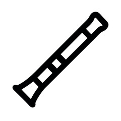 Australia didgeridoo outline icon