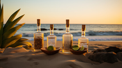 Traditional Mezcal Experience with Ocean View and Sunset Glow