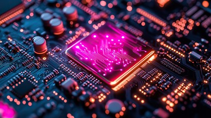 elegant blueprint of smartphone on circuit board with intricate details and lines symbolizing technical precision timeless design modern minimalism