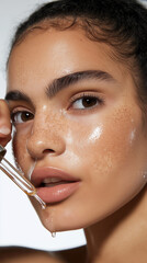 portrait of a young woman