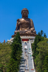 Fototapeta premium Tian Tan Buddha in Hong Kong