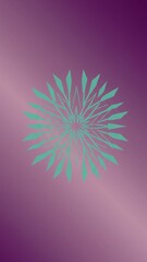 Abstract geometric starburst pattern design