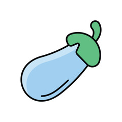 Eggplant Vector icon