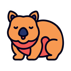 Australia wombat wildlife