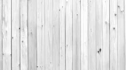 Obraz premium White wooden plank wall background, rustic texture, natural material, ideal for design and architecture projects