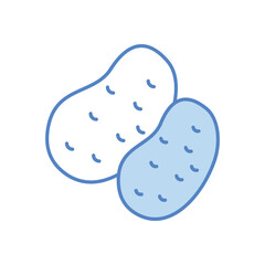 Potato Vector icon