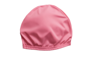 Pink hat with a white background, isolated