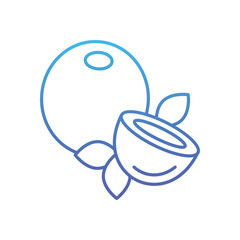 Coconut Vector icon