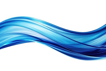 Obraz premium Abstract Blue Waves Background