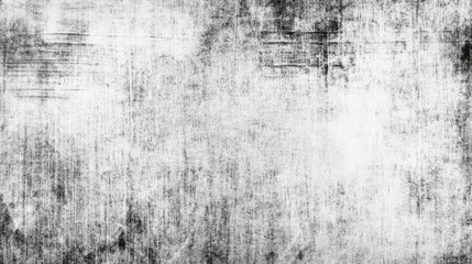 Abstract Black and White Texture Showing Grunge Scratches and Marks on Weathered Surface
