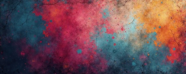 Fototapeta premium Abstract grunge concrete; mottled, uneven surface, deep shadows, chipped edges, building, background, wall