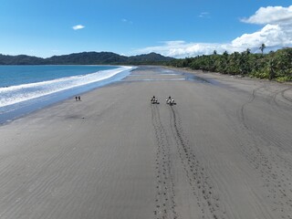 Horseback riding adventure on Playa Tambor, Costa Rica