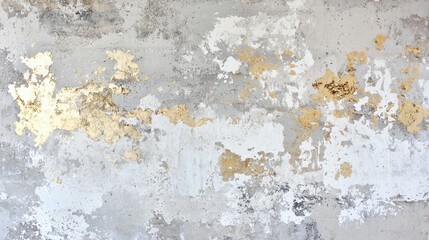 Fototapeta premium Rustic Wall Art Texture with Gold Flecks Abstract Design Background for Interior Wall Decor