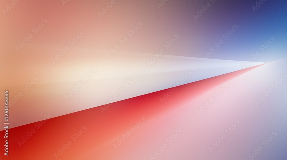 Poster ethereal chromaticity gradient with geometric lines interplay a stunning symphony of modern artistic