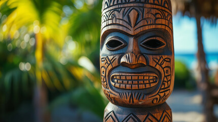 totem pole in thailand