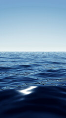 Fototapeta premium blue water surface