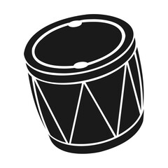 drum isolated on white