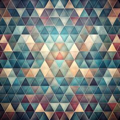 Fototapeta premium Abstract Geometric Triangle Pattern Background