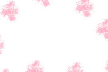 Abstract pink on white background