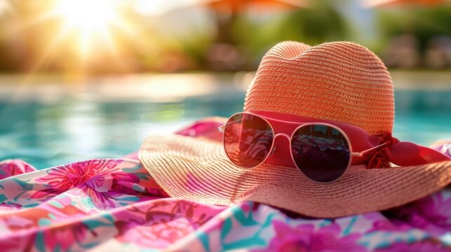 Sun Protection Accessories: Shield yourself from the sun with wide-brimmed hats, sunglasses, and light scarves, keeping cool and protected during sunny days.
