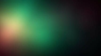 Fototapeta premium Ethereal emerald flow, Abstract gradient with luminous light transitions