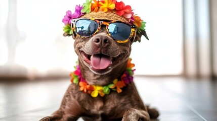 A vivid yellow sunflower stands out against a smooth yellow background, showcasing its intricate petals and central seed head in stunning detail