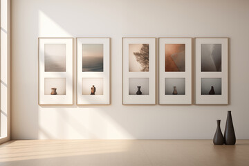 Premium Interior Photography of a Pristine Mockup Space