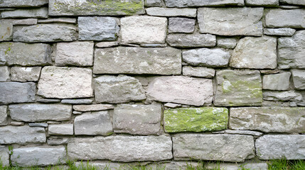 Grey Stone Wall Texture Background