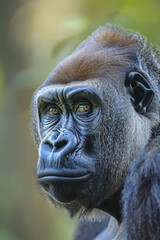 Obraz premium Gorilla wildlife animal mammal.