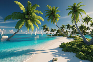 Obraz premium peaceful Island
