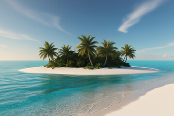 Fototapeta premium peaceful Island