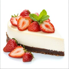 cake with strawberries