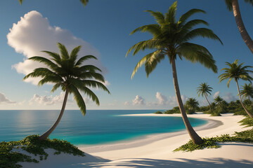 Fototapeta premium peaceful Island
