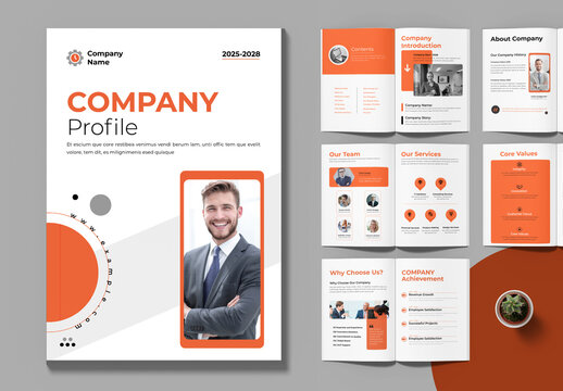 Company Profile Template Design