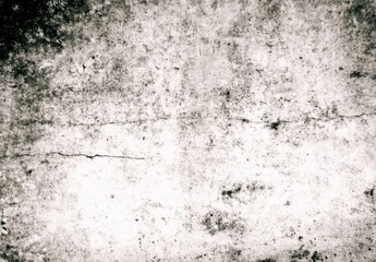 Obraz premium Grunge Concrete Texture Showing Age and Decay in Monochrome.