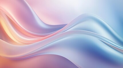 Fototapeta premium Abstract Pastel Wave Background