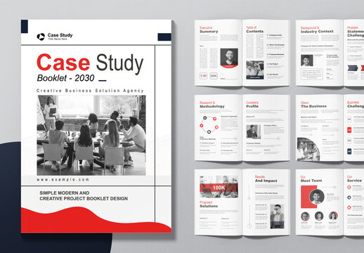 Creative Case Study Template