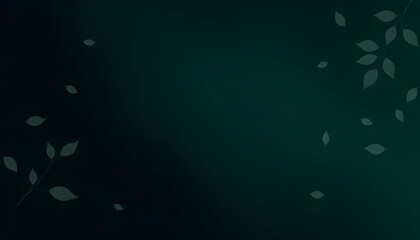 나뭇잎실루엣_어두운배경
