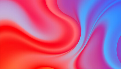 Obraz premium 빨간파랑그라데이션추상배경