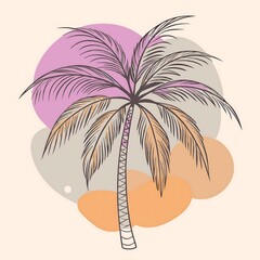 palm tree silhouette