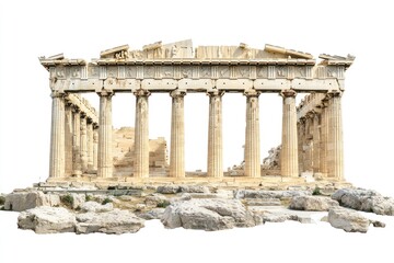 Obraz premium Acropolis of Athens architecture parthenon landmark.