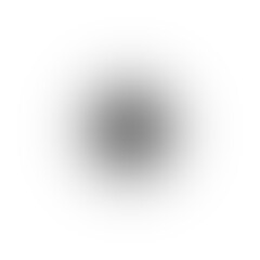 Abstract black blur circle shadow shape with soft gradient effect
