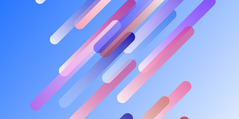 An abstract geometric background with smooth gradient transitions. colorful geometric abstract background. Pink purple blue white abstract presentation background with light pink stripes 