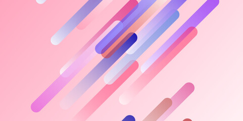 An abstract geometric background with smooth gradient transitions. colorful geometric abstract background. Pink purple blue white abstract presentation background with light pink stripes 